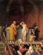 Jean Leon Gerome Slave Auction painting